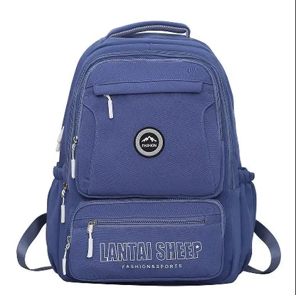 Fashionable multi-pocket school backpacks - for secondary and middle school