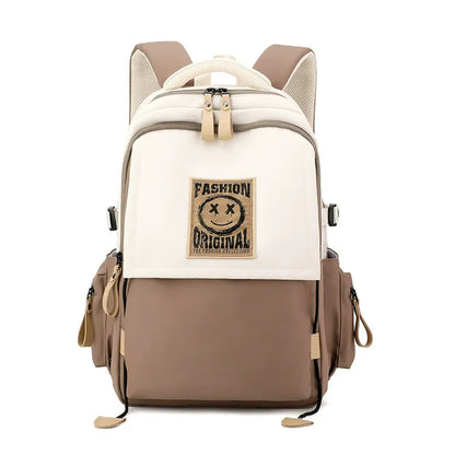Sac à dos d'école unisexe haut de gamme et durable – Style moderne, grande capacité et confort longue durée 
