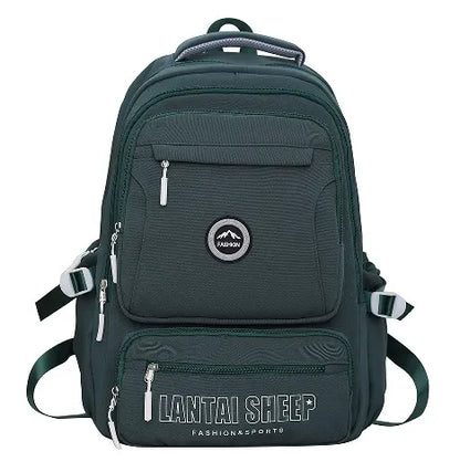 Fashionable multi-pocket school backpacks - for secondary and middle school