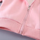 Cozy 3-Piece Unisex Hooded Set – Warm Vest, Sweatshirt & Jogger Pants