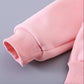 Cozy 3-Piece Unisex Hooded Set – Warm Vest, Sweatshirt & Jogger Pants