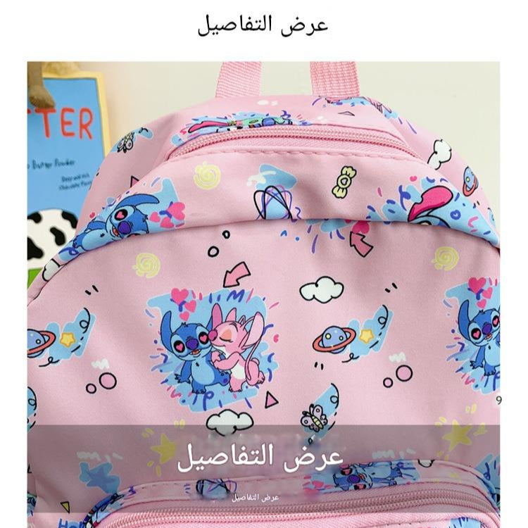 حقائب ظهر لطيفة برسومات كرتونية - مثالية لأطفال الروضة والصف الأول الابتدائي 🎒✨ 
