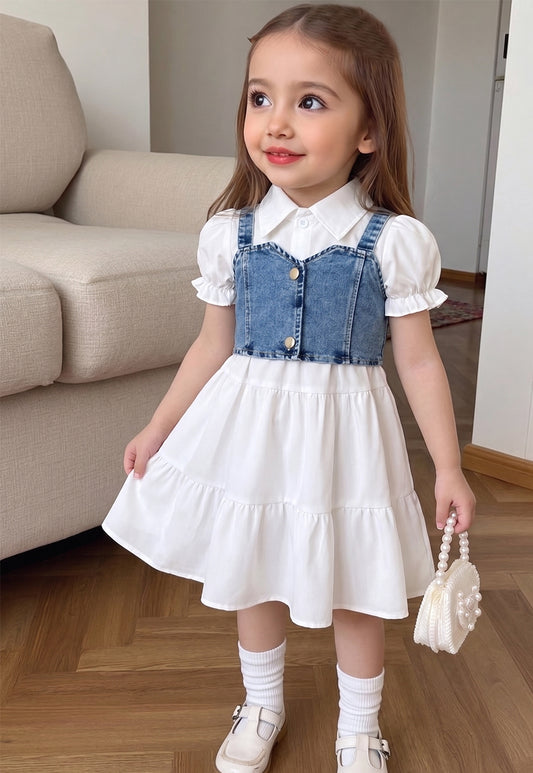 ✨ Robe  Douce Princesse pour Filles