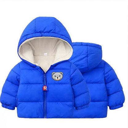 Cozy Kids' Hooded Winter Cotton Jacket - IRRAKIDS