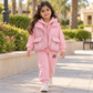 Cozy 3-Piece Unisex Hooded Set – Warm Vest, Sweatshirt & Jogger Pants