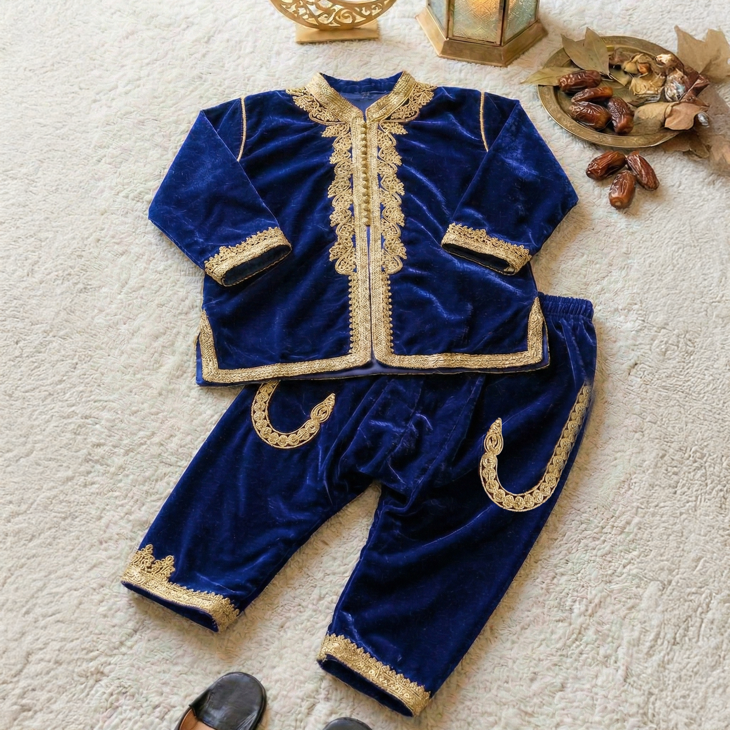Elegant Velvet Boys Jabador – Perfect for Eid & Special Occasions