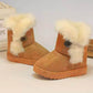 Cute and Cozy: Button-Closure Boots for Boys and Girls - IRRAKIDS