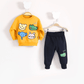 2pcs boy girls top and pants with beautiful Animal faces - IRRAKIDS