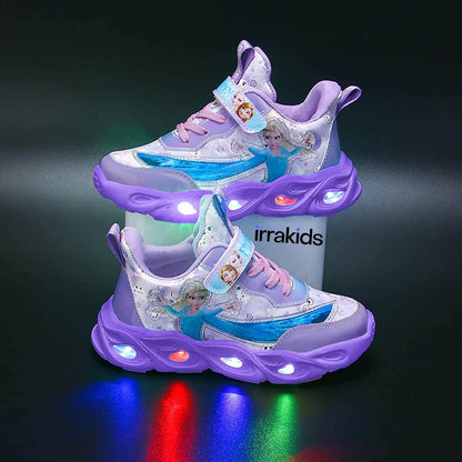 2022 New Girls LED Lighting Shoes Casual Shoes - IRRAKIDS