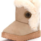 Cute and Cozy: Button-Closure Boots for Boys and Girls - IRRAKIDS