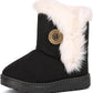 Cute and Cozy: Button-Closure Boots for Boys and Girls - IRRAKIDS
